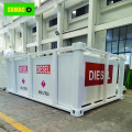 Double walled steel diesel petrol fuel cube tank