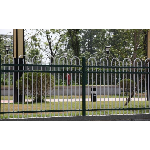High Security PVC Coated Galvanzied Zinc Steel Fence