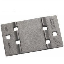 Steel Rail Tie Plates for Railroad Fasteners