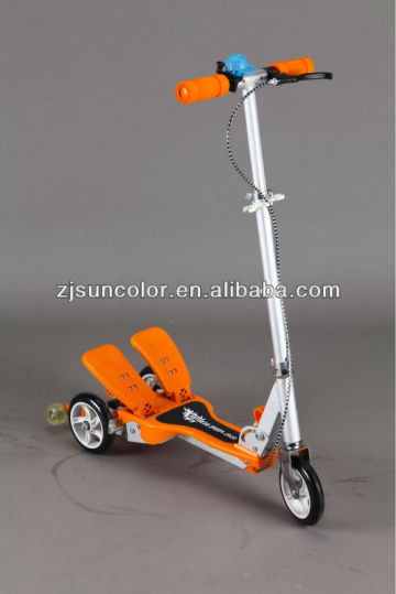 2013 dual pedal scooter for kid kick scooter