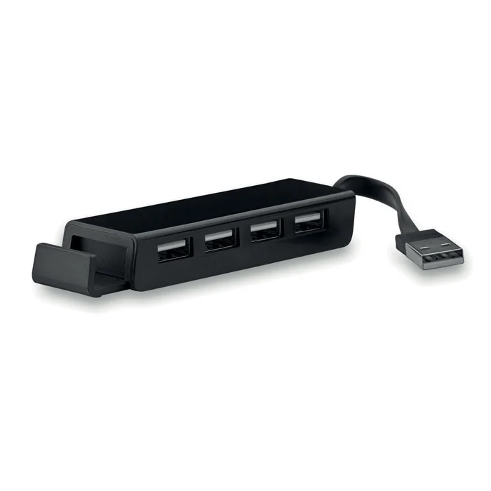 Pop-up USB Hub with 4 USB 1.1 Plugs with Customized Logo