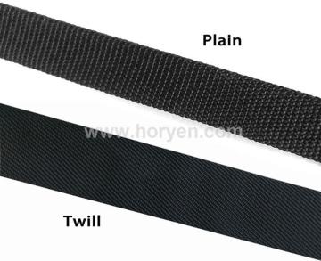 Twill plain fireproof aramid fiber woven webbing tape