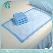Disposable bed pad, hospital bed pad, incontinence pad