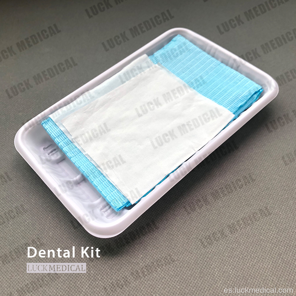 Kit de examen de instrumentos dentales desechables