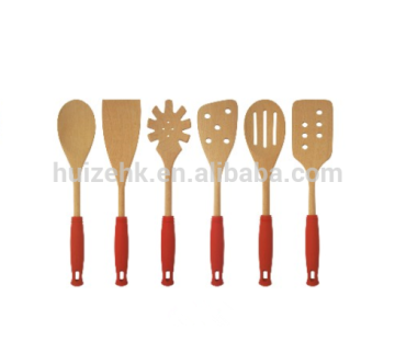 Wooden Cooking Tool Sets 6-Piece