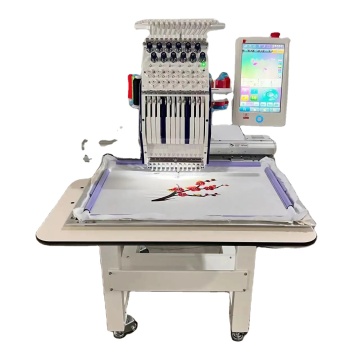 Embroidery Machine for Sale: Apparel Machinery Signal Head Embroidery Machine