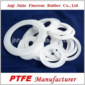 flat white ptfe teflon gaskets ptfe washers