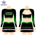 Novità Stampa Customizata Strass Uniforme Cheerleading