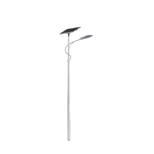 Poteau galvanisé pour lampadaire LED