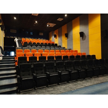 High Quality Fabric Cinema VIP Folding Chair - Retractable Seat