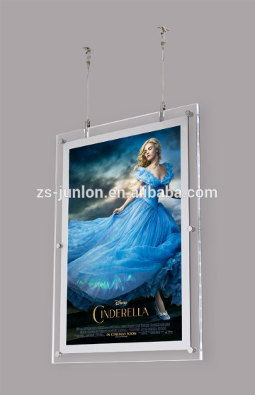 acrylic led box hanging lightbox