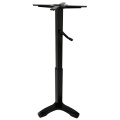 Moderne Metallstangen Tisch Bein Hand Kurbel Lifttisch Basis für Esszimmermöbel Beine