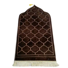 Wholesale Velvet Faux Cashmere Muslim Prayer Mats Set