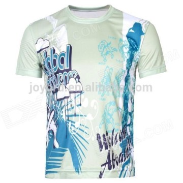 all over sublimation printing t shirt