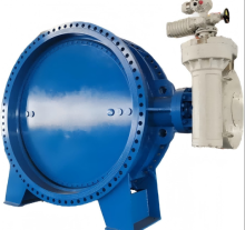 Electric Dual Eccentric Flange Butterfly Valve