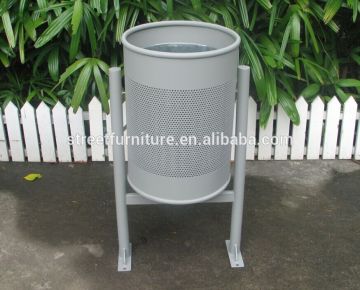 Outdoor refuse bin steel outdoor dustbin