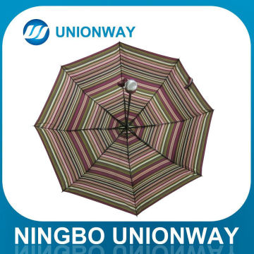 21inch X8k black coated frame 3 folding umbrella