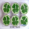 Lucy Four Leaf Clover kolorowe Tealight Candle piękny prezent