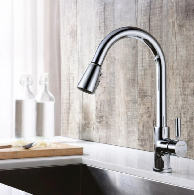 Pullout Sink Mixer7 Png