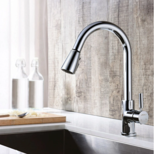 Faucet tarik dapur berkualitas tinggi dan tahan lama