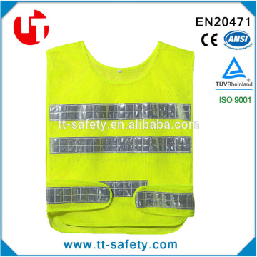 hot sell high visibility reflective car security vest car safety products
