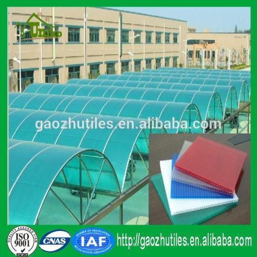 raw materials polycarbonate sheet/sabic polycarbonate hollow sheet/pc multi-wall sheets for greenhouse