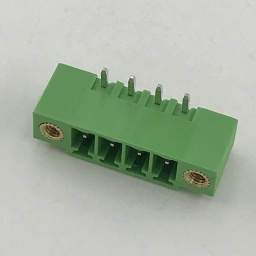 3.5mm pitch right angle pin male terminal block