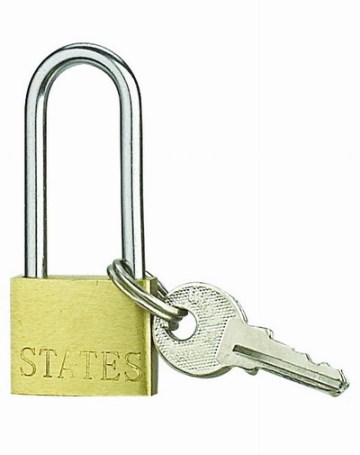 20MM Thin Brass Padlock High Security Long Shackle