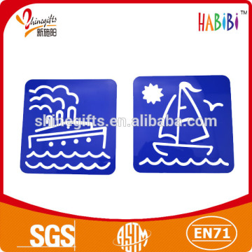 drawing boat stencils set made in china