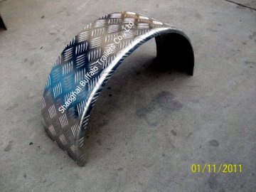 Aluminum trailer fender-single