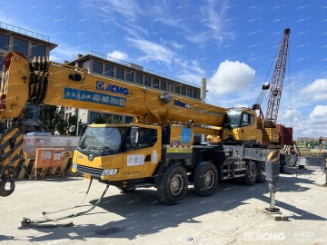 Second hand crane trucks XCMG 80 Ton XCT80L5