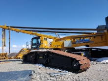 XCMG used crawler crane XGC11000