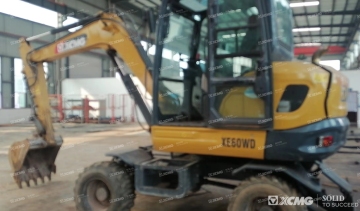 Used Wheel Excavator XE60WGH XCMG Excavator Machine