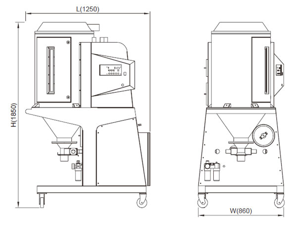 RDC 3 in 1 dehumidifying dryer