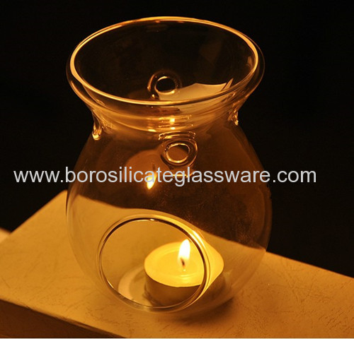 Heat Resistan Aroma Stove Glass Candle Holders