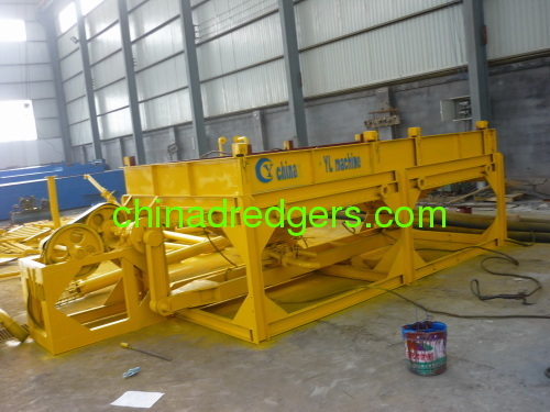 Gravity separator gold recovery machine