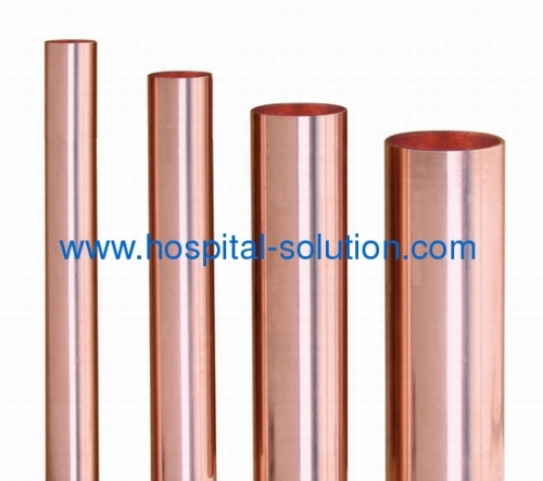 Copper Seamless Round Copper Tubes for Hospital Medical Gas Pipeline System