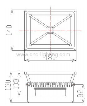 20-50W IP65 COB LED Floodlight 