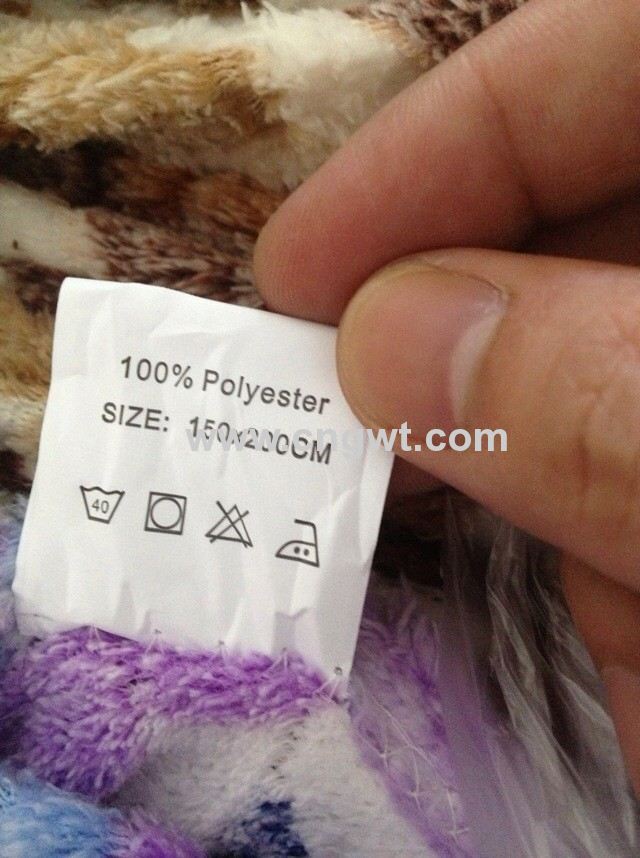 350gsm Superfine fiber Blanket Golden mink wool Blanket