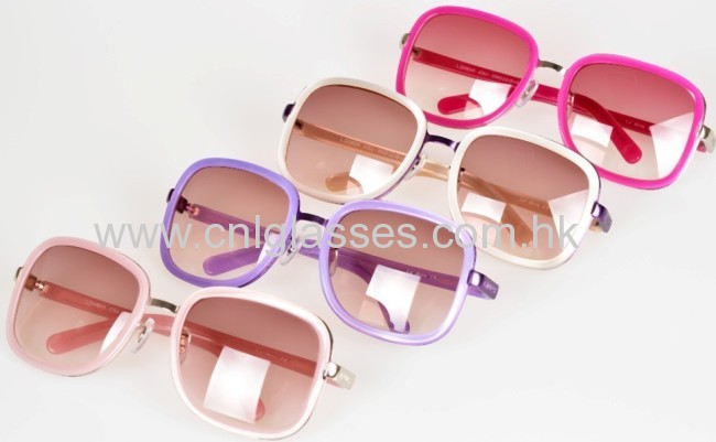 Custom square large sunglasses for women