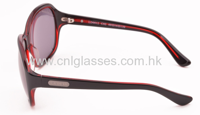 Custom square large sunglasses for women