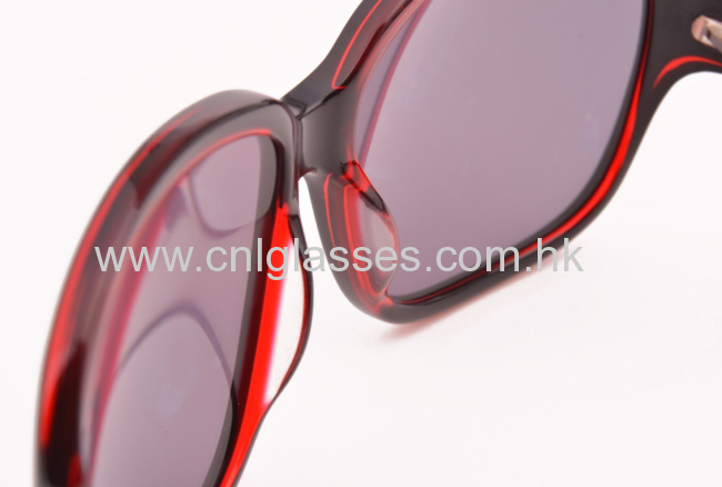 Custom square large sunglasses for women