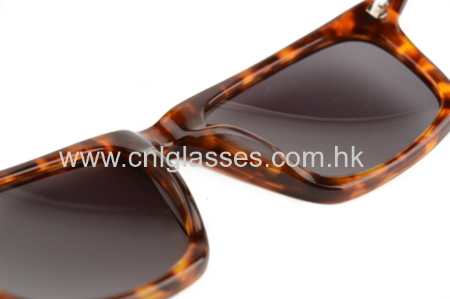 Tortoise Frame Sunglasses, Fashion Acetate Amber Sunglasses