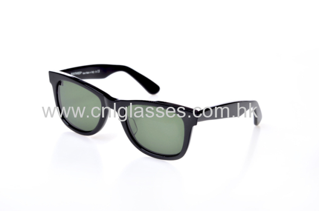 Wholesale brand wayfarer sunglasses made in Shenzhen eyewear factory