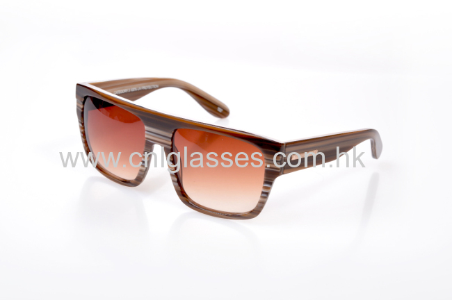 Tortoise Frame Sunglasses, Fashion Acetate Amber Sunglasses