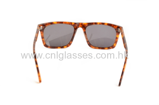 Tortoise Frame Sunglasses, Fashion Acetate Amber Sunglasses