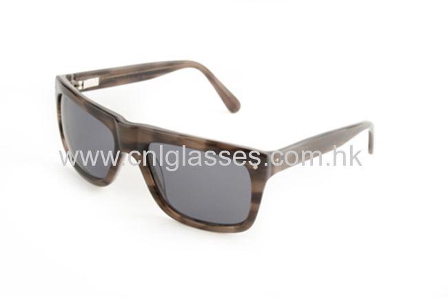 Tortoise Frame Sunglasses, Fashion Acetate Amber Sunglasses