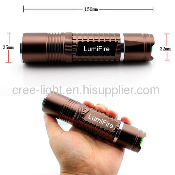 18650 OR 26650 Rechargeable Battery Used High Power Portable LED Flashlight With CREE XML T6 Bulb ACK-1166