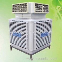 two side air outlet industrial evaporative swamp cooler