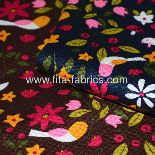 pique fabric for breathable cushion fabric